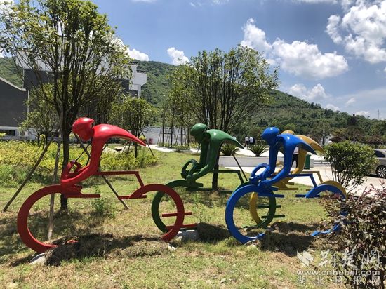 沿路景觀融入自行車(chē)特色 通訊員 吳為 供圖_副本.jpg.jpg